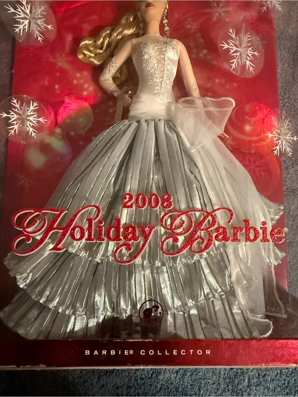 Barbie Holiday Doll 2008 Barbie in a Christmas Carol, Model #L9643 Mattel NRFB